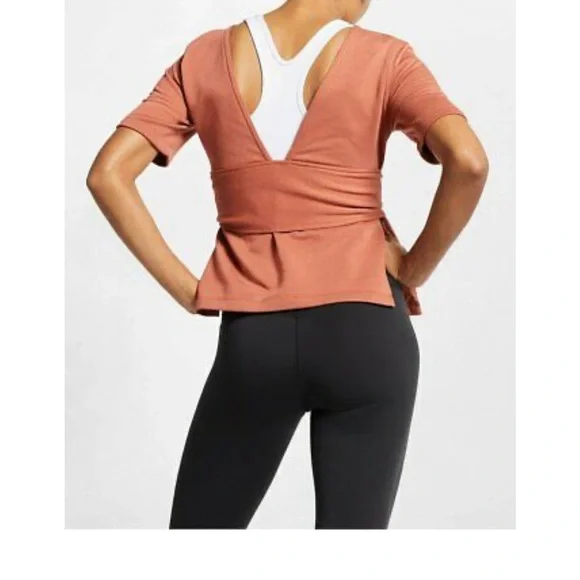 Nike Studio Yoga Wrap Top - Picture 7 of 13